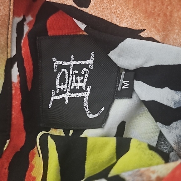 Ed Hardy Tiger‎ Striped Button Shirt Size Medium NWT - Picture 3 of 7